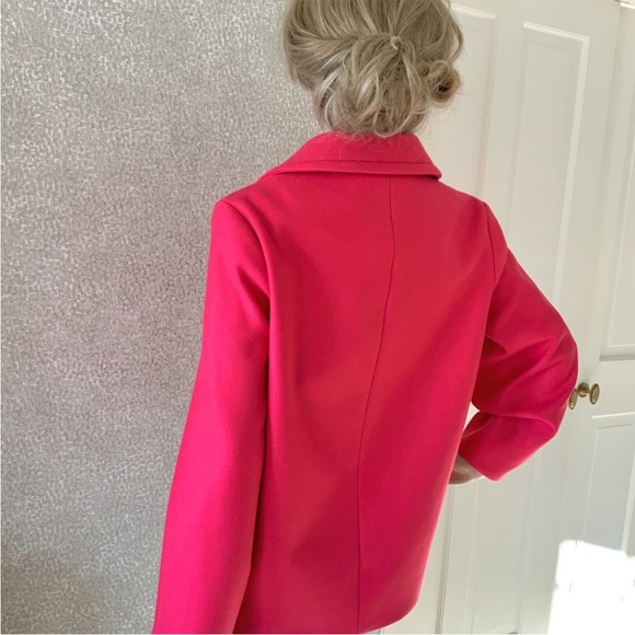 Kate Spade short pink button up jacket - Picture 6 of 9